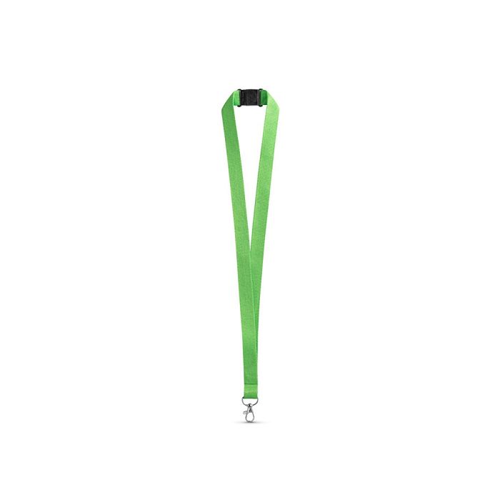  Lanyard en polyester avec fermoir de sécurité