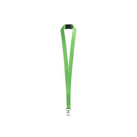  Lanyard en polyester avec fermoir de sécurité