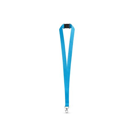 Lanyard en polyester avec fermoir de sécurité