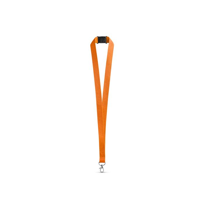  Lanyard en polyester avec fermoir de sécurité