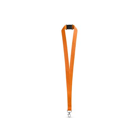  Lanyard en polyester avec fermoir de sécurité