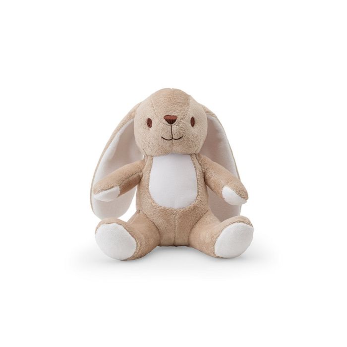  Peluche en polyester en forme de lapin, avec son propre tissu pou
