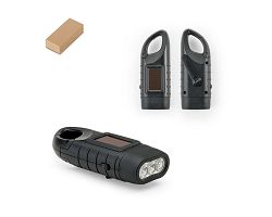 Lampe torche compacte de 0'5 W en ABS, avec 3 LED blanches de 90 