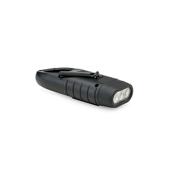  Lampe torche compacte de 0'5 W en ABS, avec 3 LED blanches de 90 
