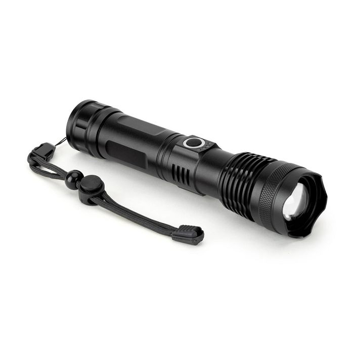  Lampe torche rechargeable de 10 W en aluminium (100% rAL)