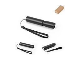 Lampe torche rechargeable en aluminium recyclé (100 % rAL) avec e