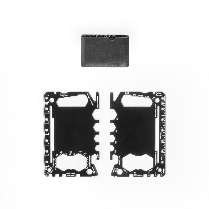  Carte multifonction en acier inoxydable avec 20 fonctions