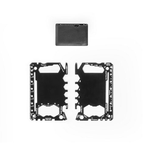  Carte multifonction en acier inoxydable avec 20 fonctions