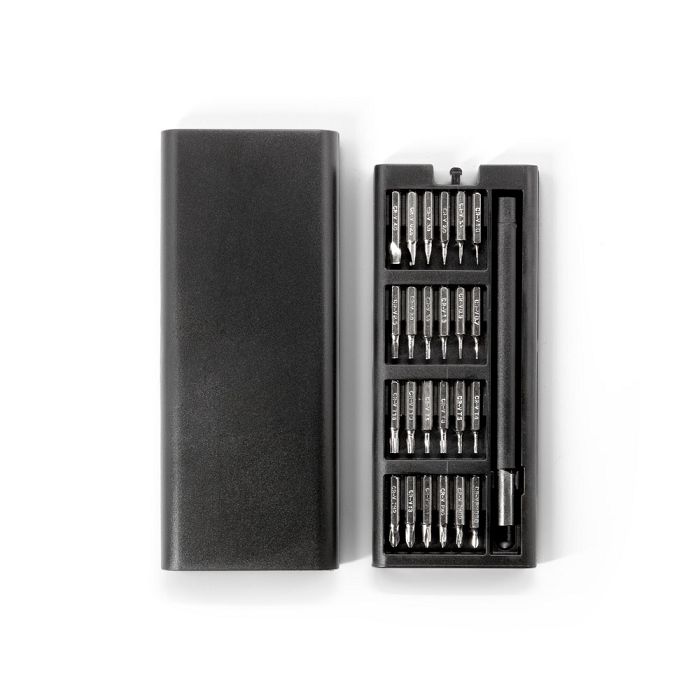  Jeu de tournevis avec différentes pointes magnétiques en acier au