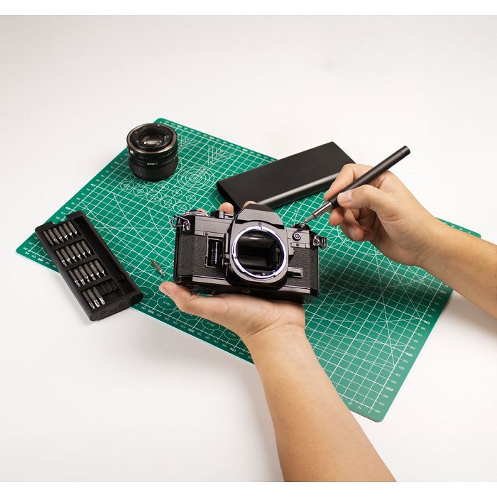  Jeu de tournevis avec différentes pointes magnétiques en acier au