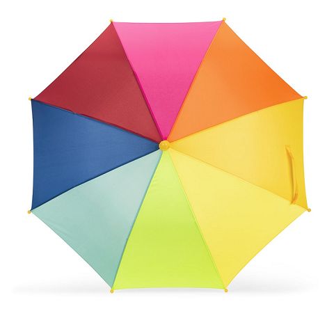  Parapluie coloré pour enfants 19 pouces en polyester