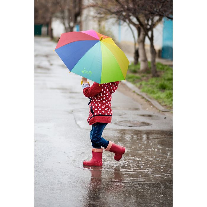 Parapluie coloré pour enfants 19 pouces en polyester