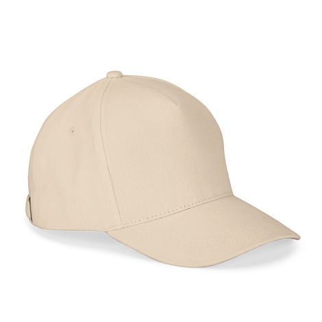  Casquette 100 % coton (260 g/m²) à 5 panneaux
