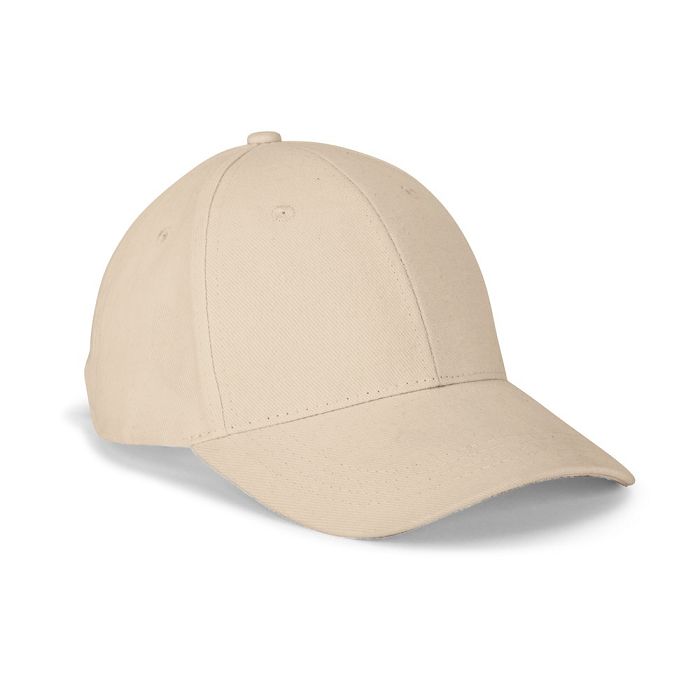  Casquette 100 % coton (260 g/m²) à 6 panneaux