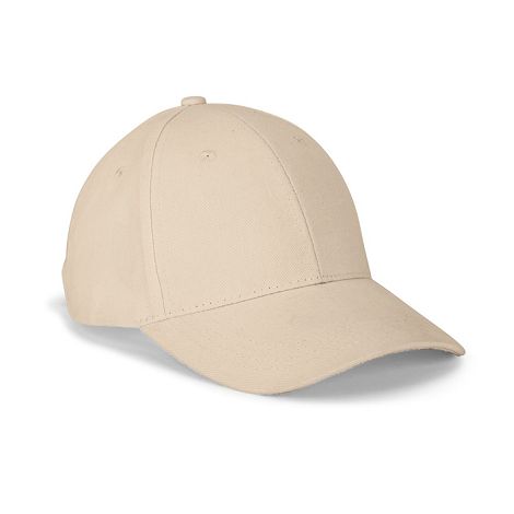  Casquette 100 % coton (260 g/m²) à 6 panneaux