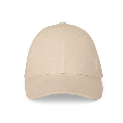  Casquette 100 % coton (260 g/m²) à 6 panneaux
