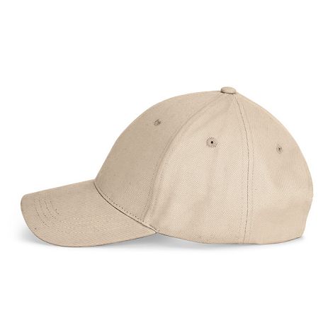  Casquette 100 % coton (260 g/m²) à 6 panneaux