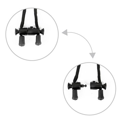  Tour de cou de voyage - Gris